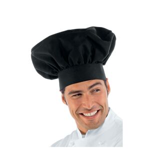 ISACCO Toque de chef cuisinier noir