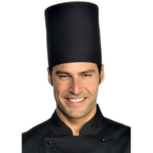 ISACCO Toque noire de chef cuisinier elite