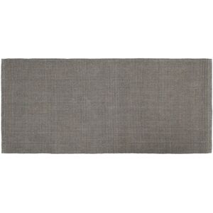 Tapis de jute Fiona 80x180 cm Gris ciment