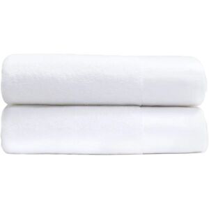 Serviettes de douche Juniper 70x140 cm lot de 2 Snow White