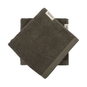 Serviette Solid 50x100 cm Lot de 2 Army