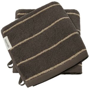 Serviette Stripe 50x100 cm Lot de 2 Army