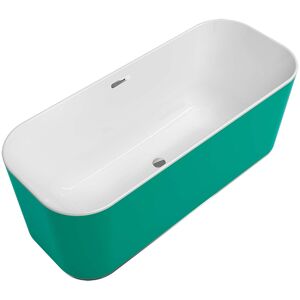 Villeroy und Boch Villeroy et Boch Finion 177FIN7A1BCV3RW rectangulaire 177FIN7A1BCV3RW 170 x 70 cm, tablier Color on Demand, stone white, chromé