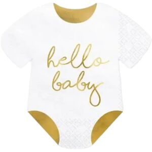 Party Deco Serviette en papier Hello Baby