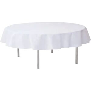 Santex Nappe ronde intissee blanche ø240cm