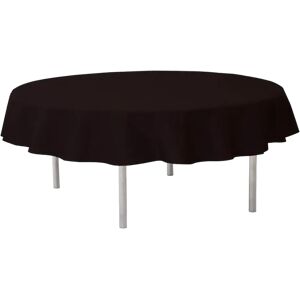 Santex Nappe ronde intissee noire ø240cm