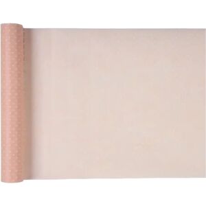 Chemin de table Plumetis rose - 30cm x 5m