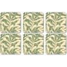 Pimpernel Lot de 6 sous-verres Willow Bough Vert