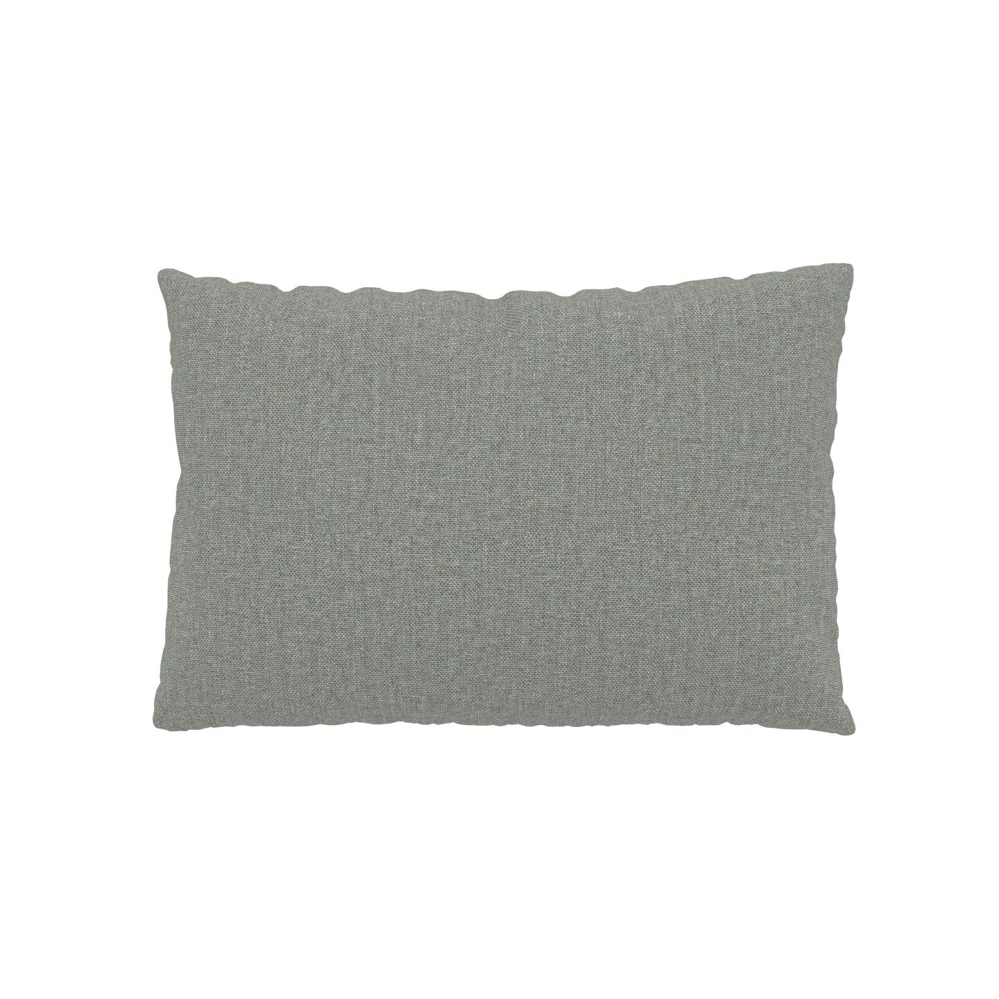 MYCS Coussin Gris ardoise - 40x60 cm - Housse en Tissu Fin. Coussin de canapé moelleux