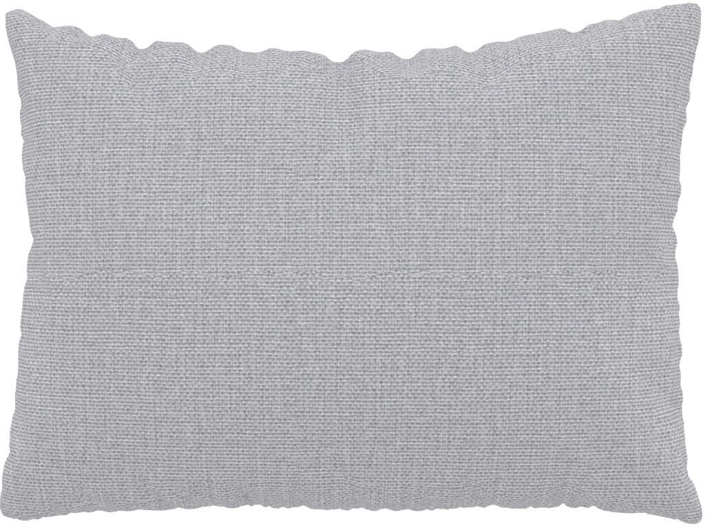 MYCS Coussin Gris Clair - 48x65 cm - Housse en Tissu Fin. Coussin de canapé moelleux