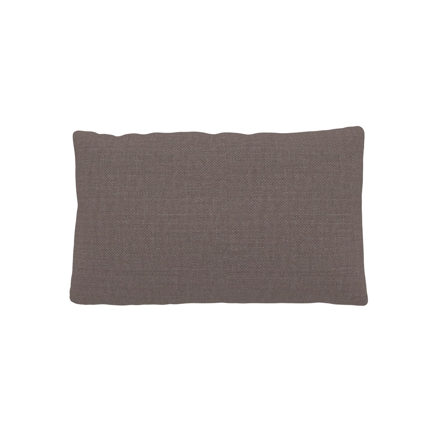 MYCS Coussin Taupe Gris - 30x50 cm - Housse en Textile tissé. Coussin de canapé moelleux