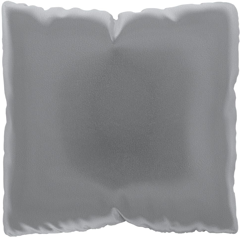 MYCS Coussin Grège - 40x40 cm - Housse en Velours. Coussin de canapé moelleux