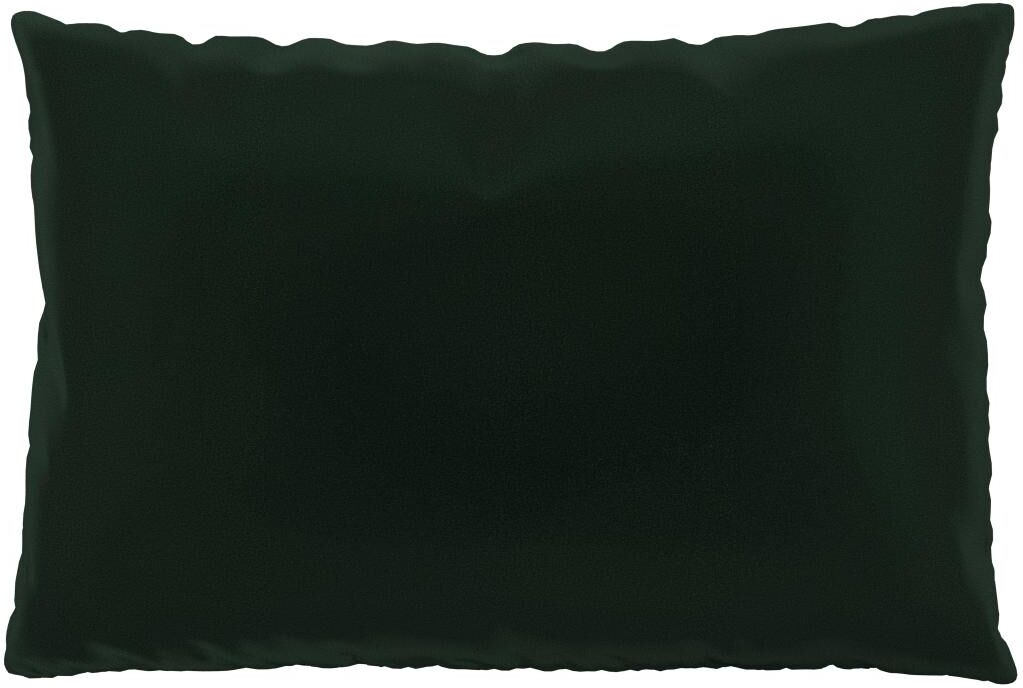 MYCS Coussin Vert Sapin - 40x60 cm - Housse en Velours. Coussin de canapé moelleux