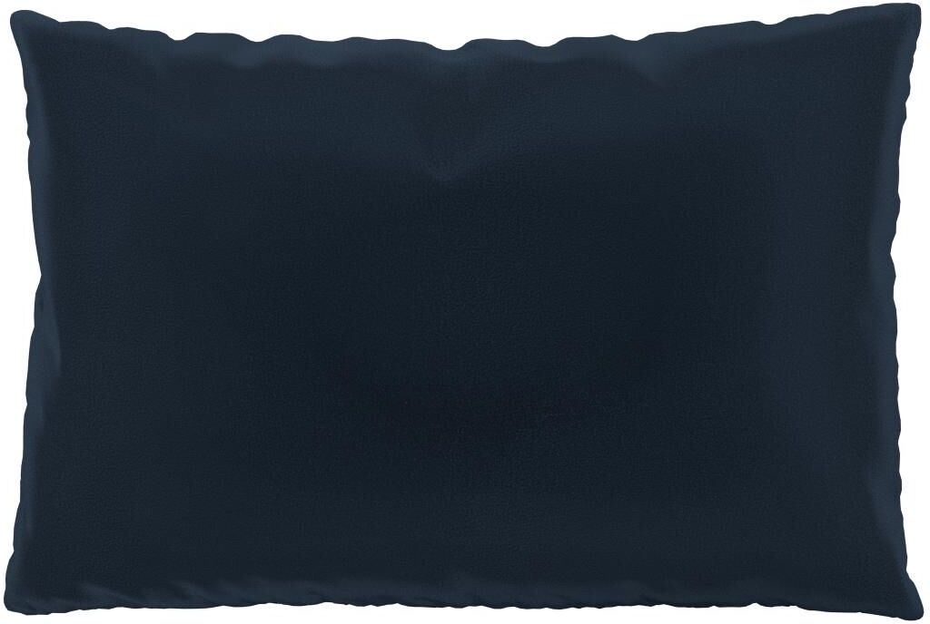 MYCS Coussin Bleu Nuit - 40x60 cm - Housse en Velours. Coussin de canapé moelleux