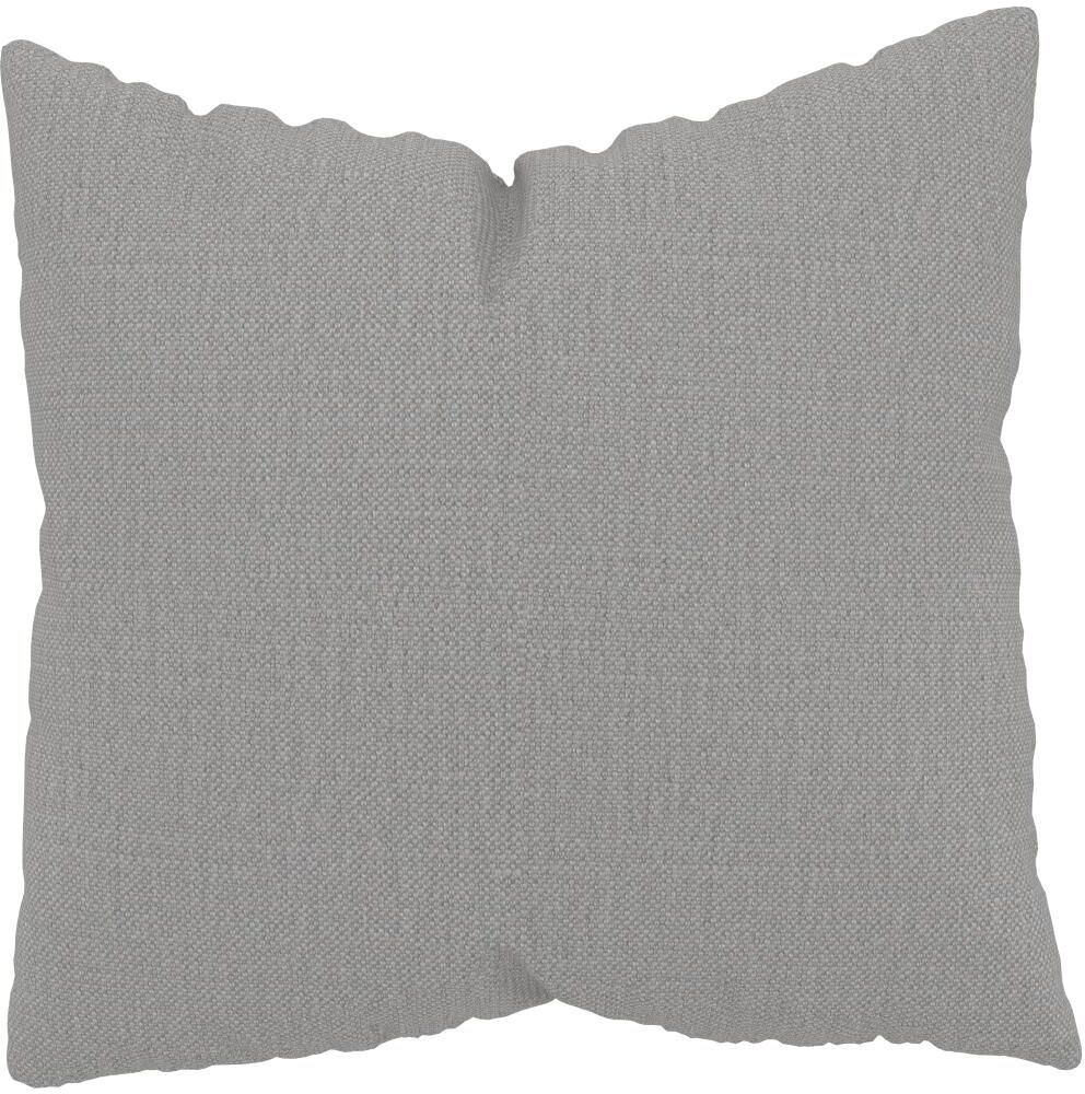 MYCS Coussin Gris Clair - 50x50 cm - Housse en Textile tissé. Coussin de canapé moelleux