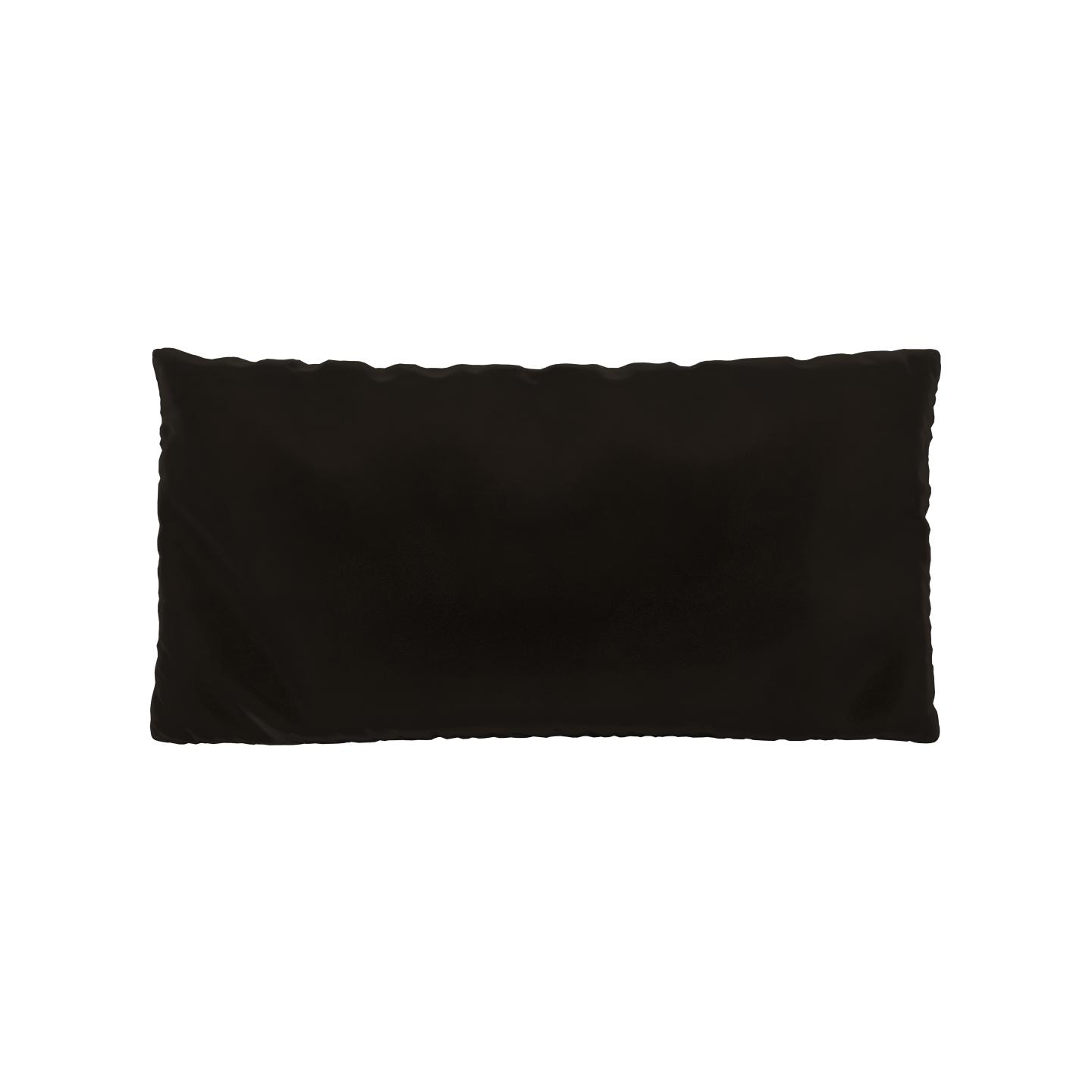 MYCS Coussin Brun Café - 40x80 cm - Housse en Velours. Coussin de canapé moelleux