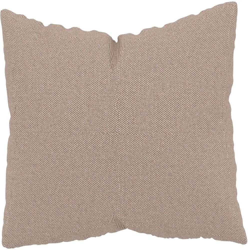 MYCS Coussin Beige Sable - 50x50 cm - Housse en Tissu Fin. Coussin de canapé moelleux