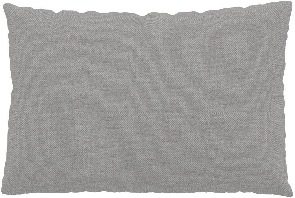 MYCS Coussin Gris Clair - 40x60 cm - Housse en Textile tissé. Coussin de canapé moelleux