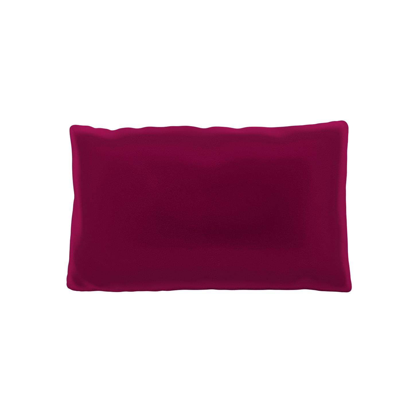 MYCS Coussin Rose Magenta - 30x50 cm - Housse en Velours. Coussin de canapé moelleux