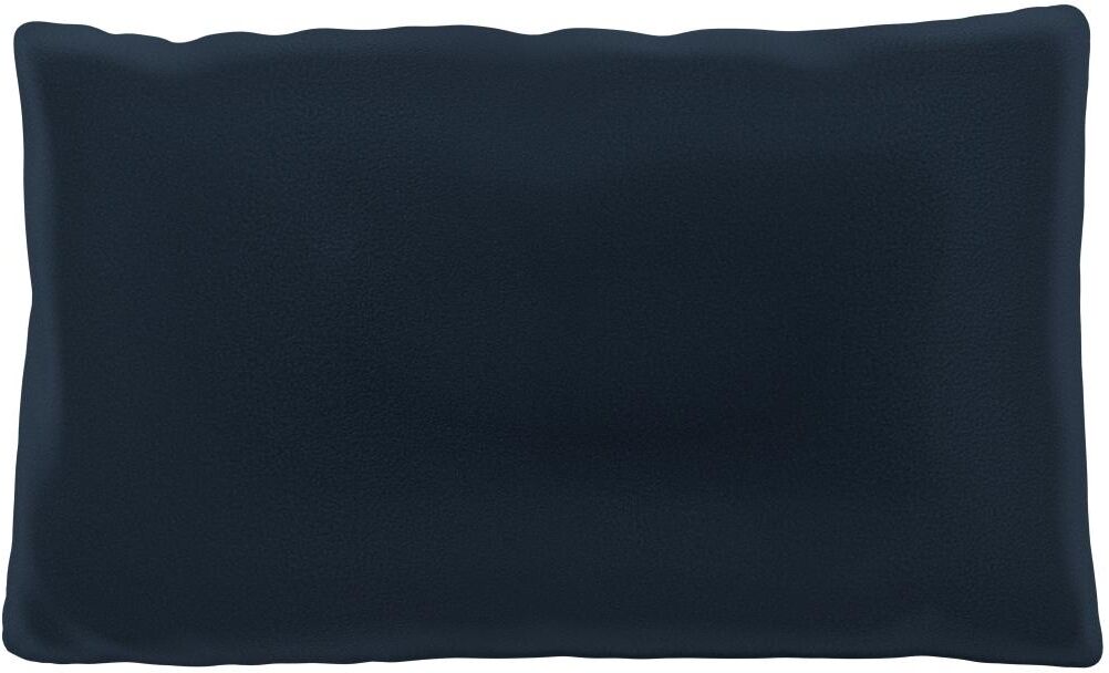 MYCS Coussin Bleu Nuit - 30x50 cm - Housse en Velours. Coussin de canapé moelleux