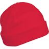 Uniszex sapka K-UP KP877 Fleece Hat -55, Red