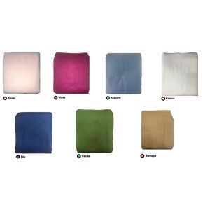 EASY HOME Pile Art Freezer 130x160 Colore A Scelta Misura Unica VIOLA 130X160