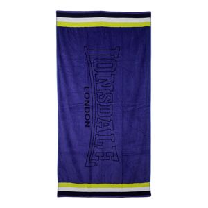 Lonsdale Telo mare con scritta Teli Mare unisex Viola taglia Unica