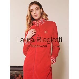 Laura Biagiotti Vestaglia donna in pile con cerniera Vestaglie donna Rosso taglia S