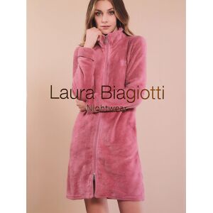 Laura Biagiotti Vestaglia donna in pile con zip Vestaglie donna Rosa taglia XL