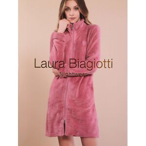 Laura Biagiotti Vestaglia donna in pile con zip Vestaglie donna Rosa taglia L