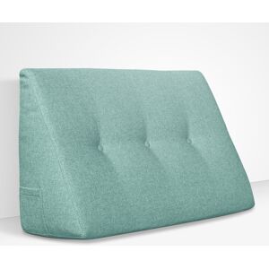 EvergreenWeb Cuscino da Lettura a Cuneo Chill Pillow 45 cm x 26 cm Celeste