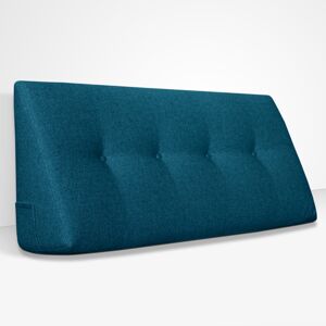EvergreenWeb Cuscino da Lettura a Cuneo Chill Pillow 180 cm x 26 cm Blu