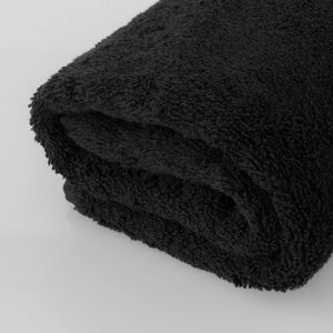 Leroy Merlin Asciugamano cotone 100% nero 33 x 33 cm, made in Italy