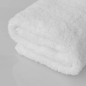 Leroy Merlin Asciugamano cotone 100% bianco 33 x 33 cm, made in Italy