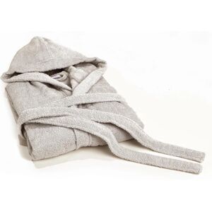 Leroy Merlin Accappatoio cotone 100% grigio misura L, made in Italy