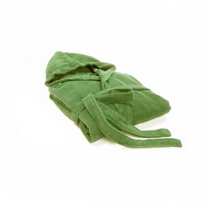 Leroy Merlin Accappatoio cotone 100% verde scuro misura XL, made in Italy