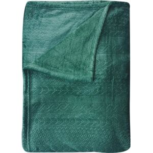 Leroy Merlin Coperta Glamour, verde, 150x 200 cm