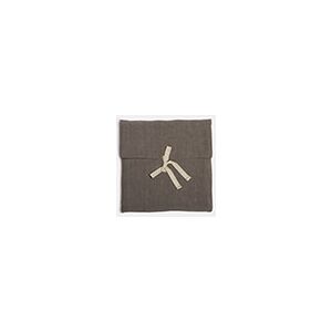 once milano cocktail napkins, set of five, charcoal