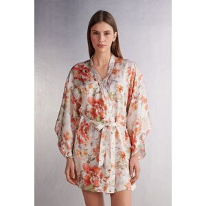 Intimissimi Kimono in Raso Summer Sunset Donna Floreale Taglia M/L