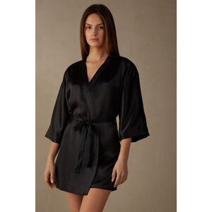 Intimissimi Kimono in Seta Donna Nero Taglia M/L