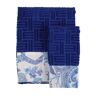 Etro Set Di 2 Asciugamani Blu 01