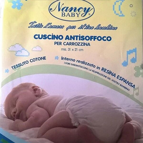 NANCY BABY Cuscino Antisoffoco Art 1100 Colore Foto Misura 31x21