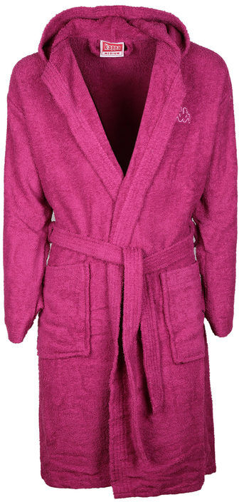 Kappa Accappatoio unisex in spugna con cappuccio Accappatoi unisex Fucsia taglia XL