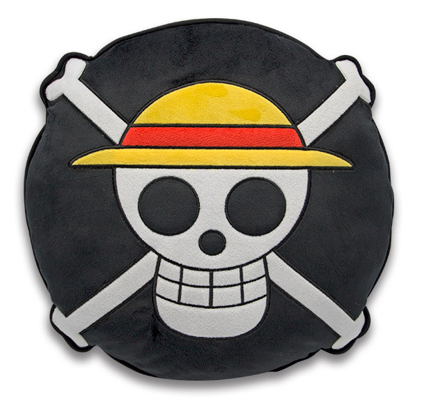 Cuscino One Piece. Jolly Roger Rufy