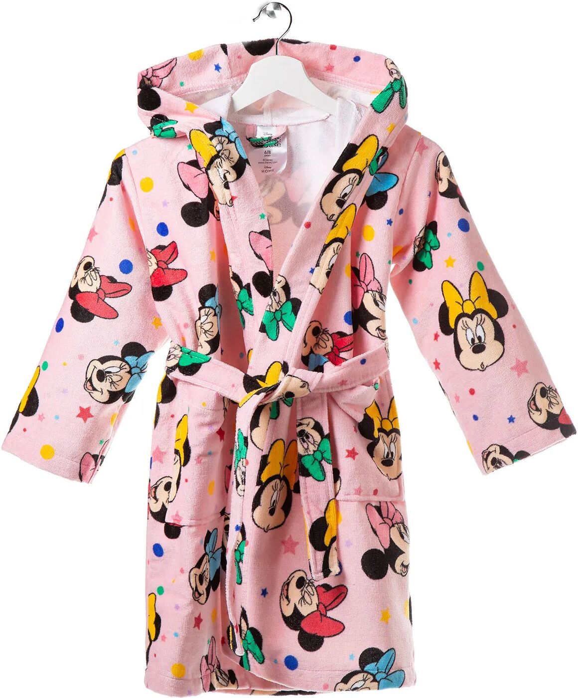 Disney Accappatoio in Cotone   Minnie Fiocco Caleffi