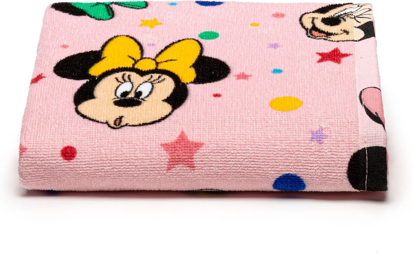 Cartoons Asciugamano da bagno Minnie Fiocco in Cotone Caleffi