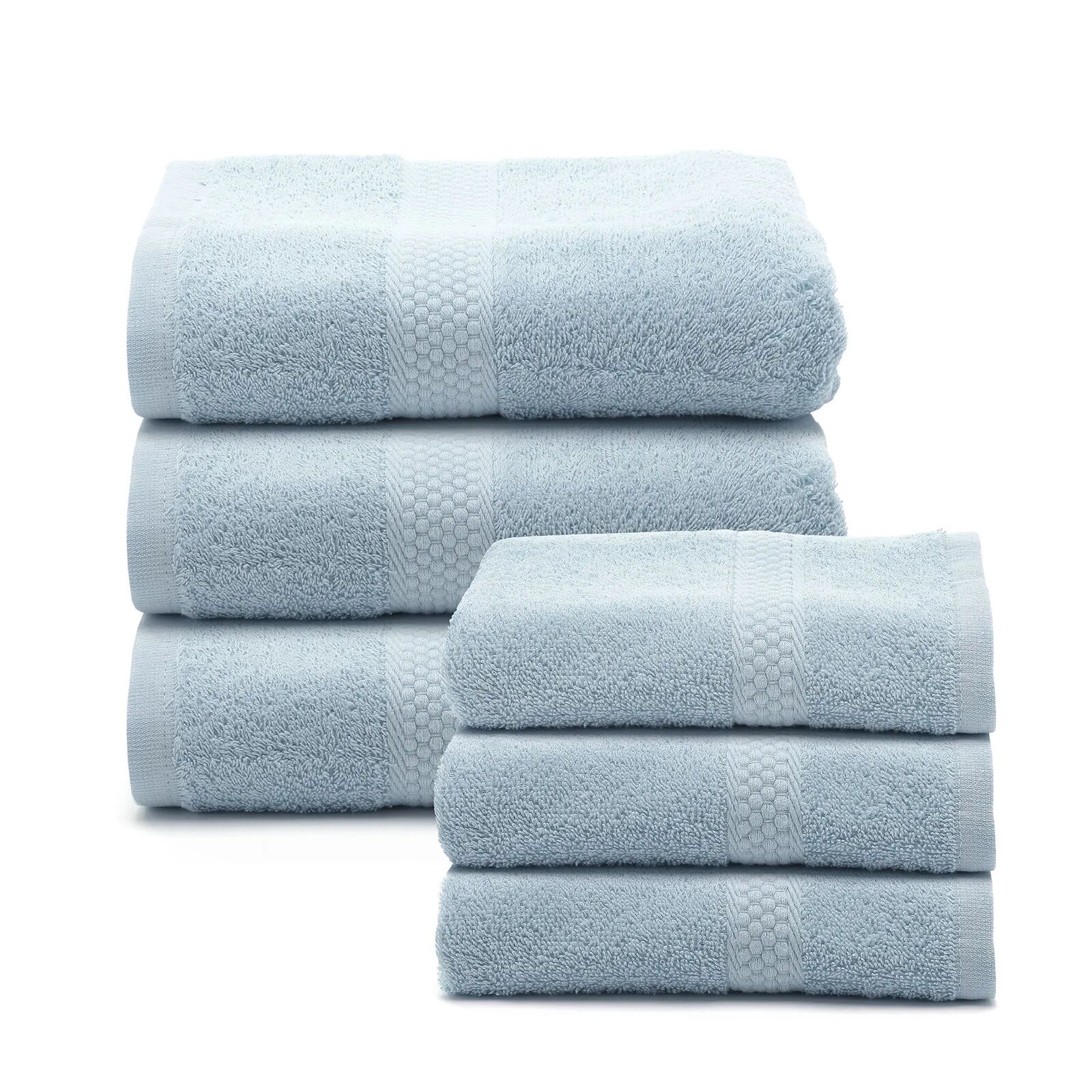 Caleffi Set asciugamani di Spugna Spugna in Cotone