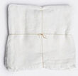 Once Milano Napkins, Set Of Four, White