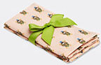 La DoubleJ 'pink Scarab' Large Napkin, Set Of Two