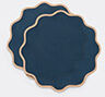 La DoubleJ 'rainbow Navy Cloud' Tablemat, Set Of Two